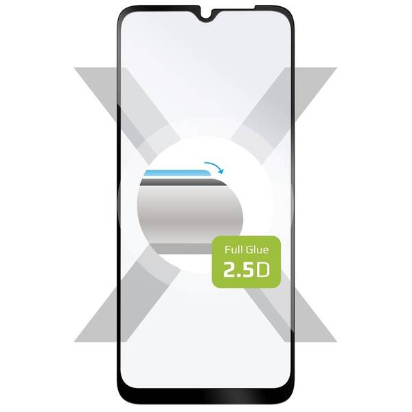 Tvrzené sklo FIXED Full-Cover na Xiaomi Redmi 9A Sport/9i Sport černé

