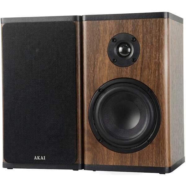 Reproduktory AKAI AHS-450WA (2 ks) černý/hnědý

