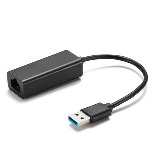 Síťová karta AQ USB 3.0/RJ45 černá

