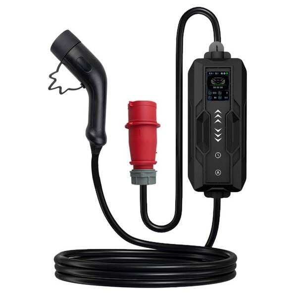Cestovní nabíjecí stanice IMMAX pro elektromobily EV/PHEV AC Type 2 11 kW 

