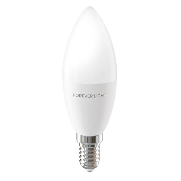 Žárovka LED Forever E14, svíčka, 8,5W neutrální bílá 

