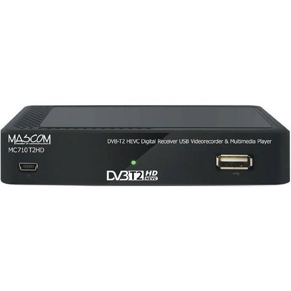 Set-top box Mascom MC710T2 HD černý

