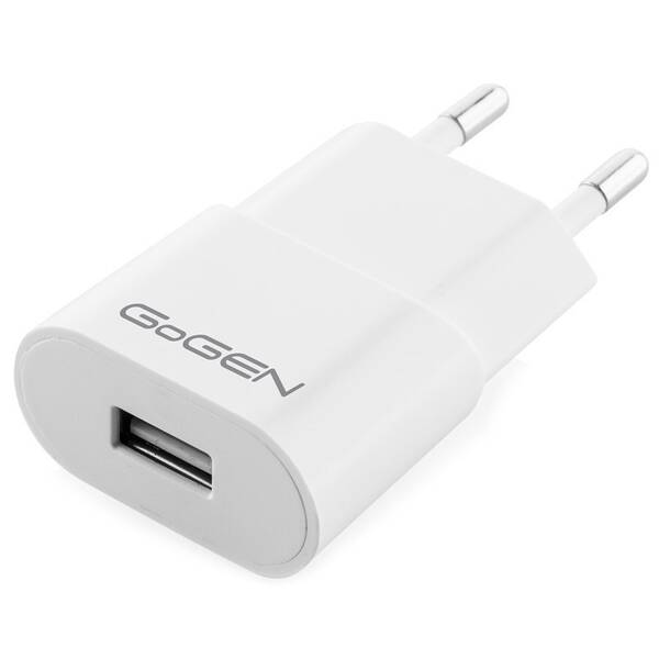 Nabíječka do sítě GoGEN ACH 102,1x USB 1A, 5W bílá

