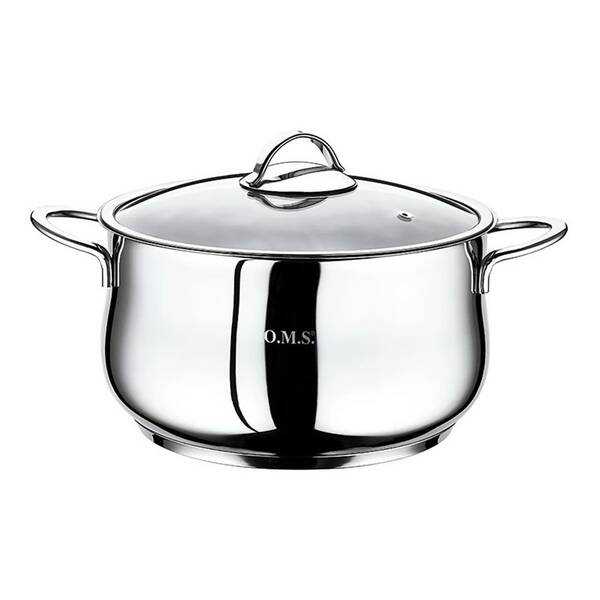 Hrnec s poklicí O.M.S. Collection 20 cm - 3,0 l nerez

