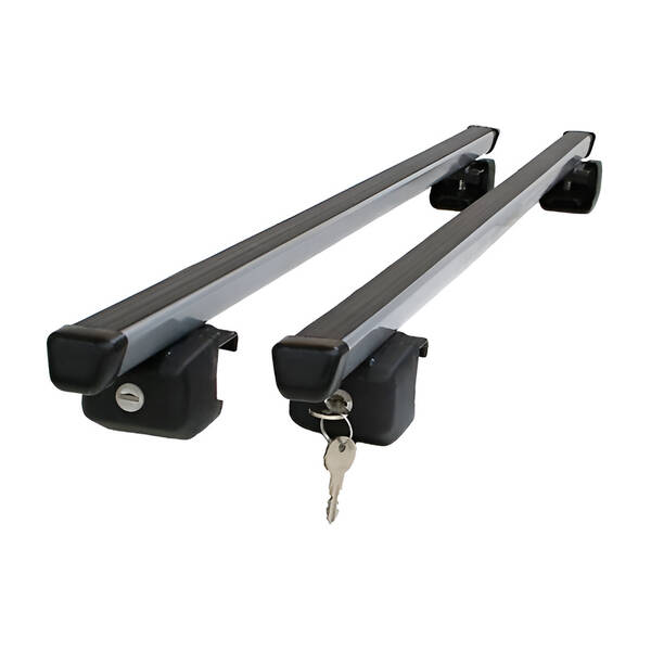 Příčníky Diheng 115cm uzamykatelný stříbrný (2 ks) 

