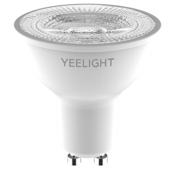 Chytrá žárovka Yeelight Smart Bulb W1, GU10, 4,8W, teplá bílá, stmívatelná 

