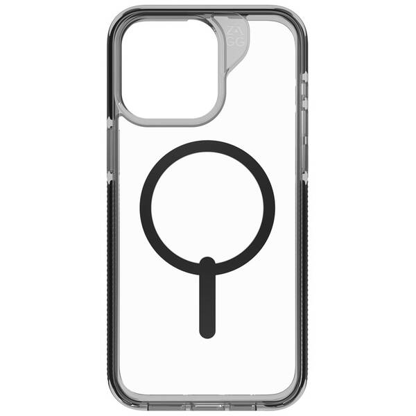 Kryt na mobil ZAGG Santa Cruz Snap na Apple iPhone 15 Pro Max černý/průhledný

