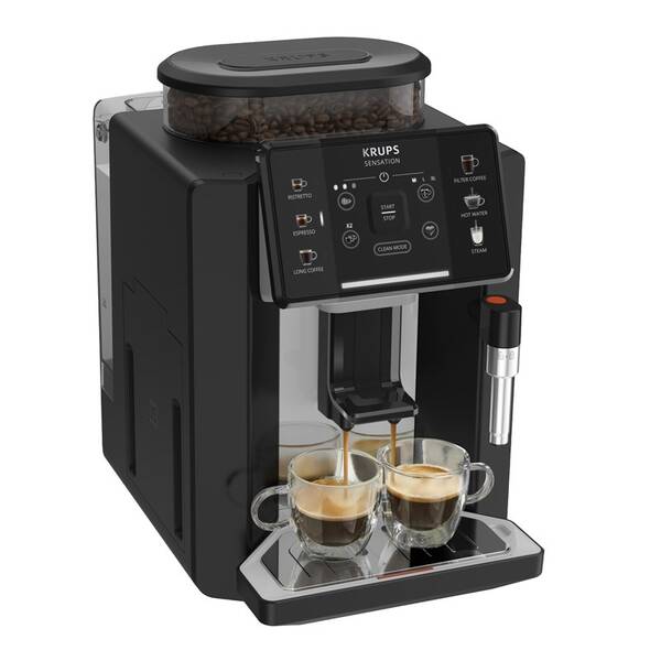 Automatický kávovar Krups EA910A10 Sensation černé

