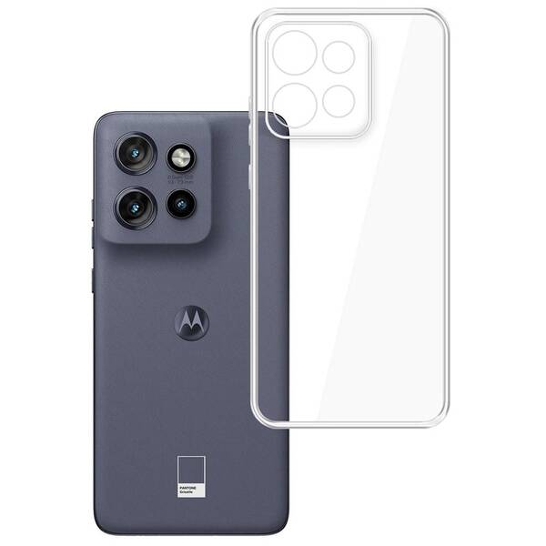 Kryt na mobil 3mk Clear Case na Motorola Edge 50 Neo průhledný

