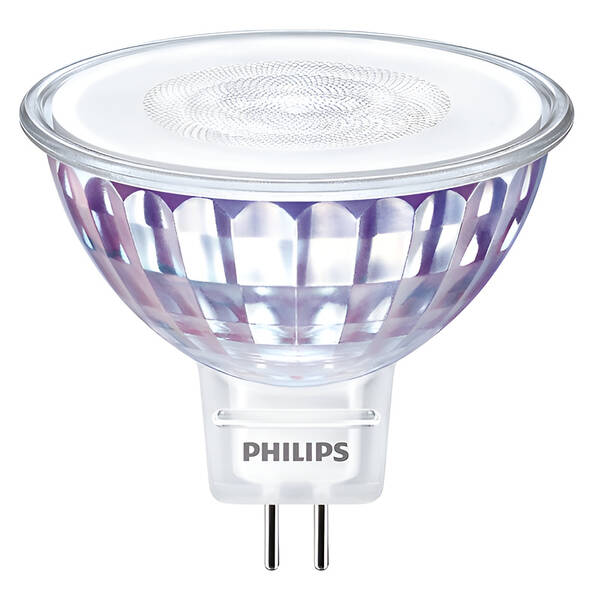 Žárovka LED Philips bodová, 7W, GU5,3W, teplá bílá 

