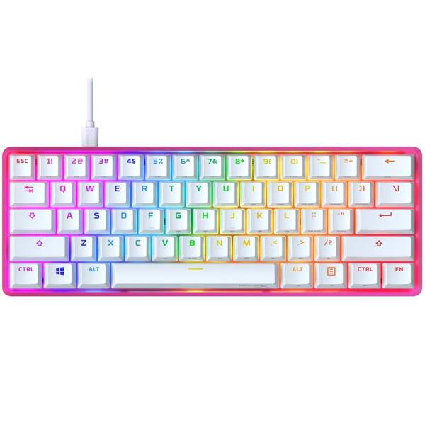 Klávesnice HyperX Alloy Origins 60, US růžová

