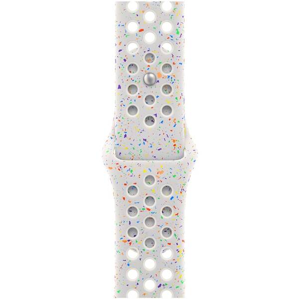 Řemínek Apple 42mm platinový Nike sportovní řemínek - M/L 

