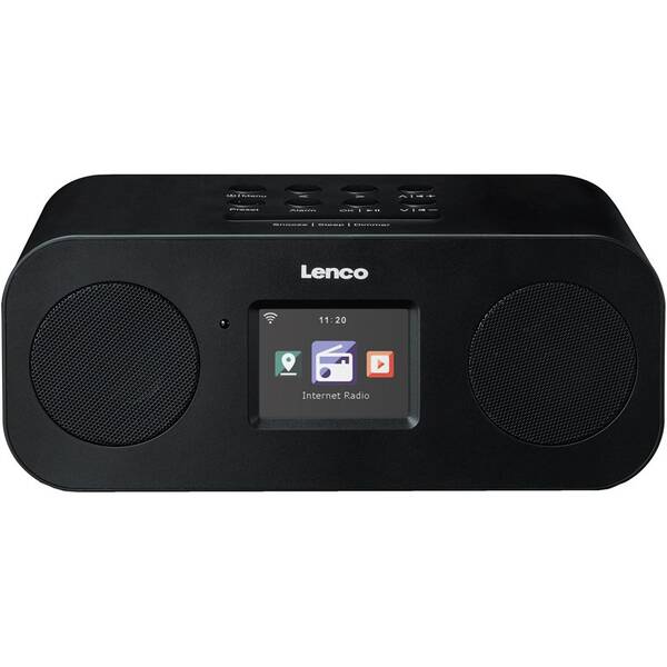 Internetový radiopřijímač s DAB+ Lenco DIR-121BK černý

