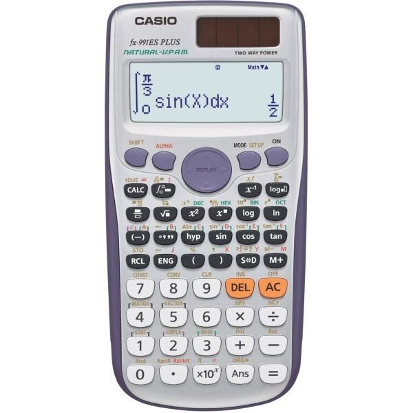 Kalkulačka Casio FX 991 ES PLUS šedá

