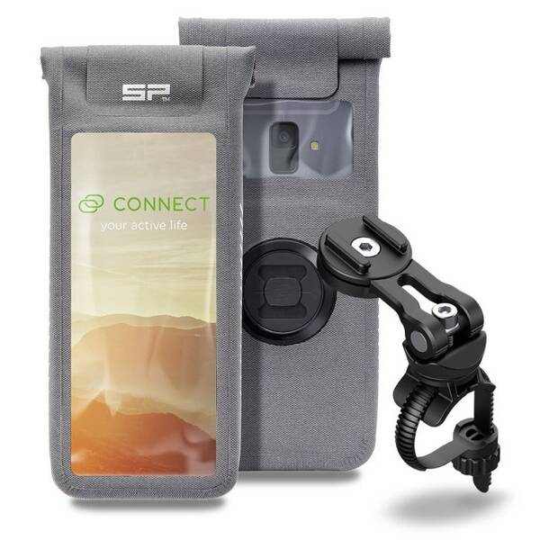 Držák na mobil SP Connect Bike Bundle II Universal Case M šedý

