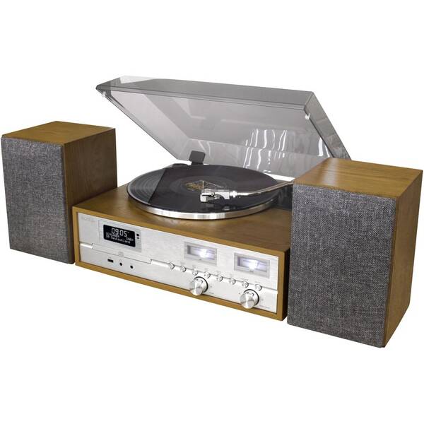 Mikrosystém Soundmaster PL880 dřevo

