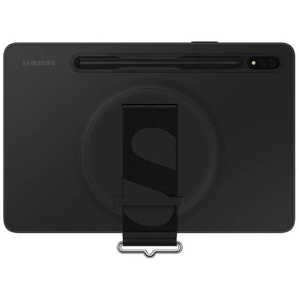 Kryt Samsung Silicone Cover s poutkem na Galaxy Tab S8 černý

