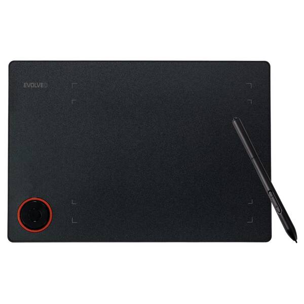Grafický tablet Evolveo Grafico TW černý


