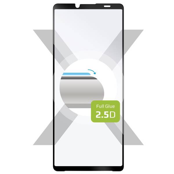 Tvrzené sklo FIXED Full-Cover na Sony Xperia 10 V černé

