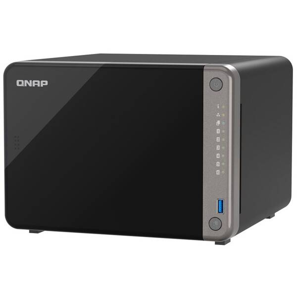 Datové úložiště (NAS) QNAP TS-AI642-8G černá barva
