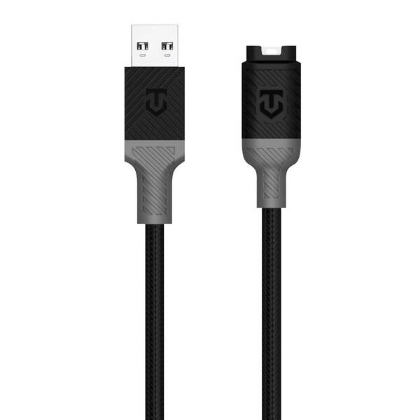 Nabíjecí kabel Tactical Recce 3:20 pro Garmin USB-A černý/šedý


