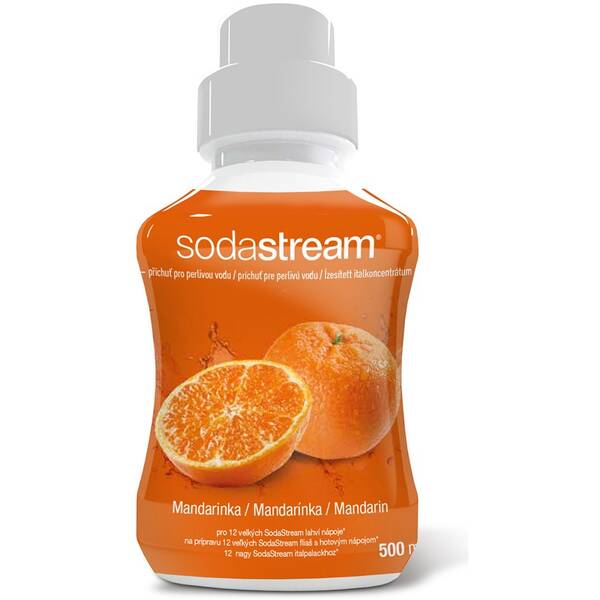 Příchuť pro perlivou vodu SodaStream Mandarinka 500 ml 

