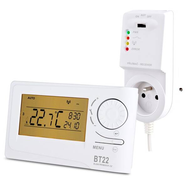 Termostat Elektrobock BT22 bílý

