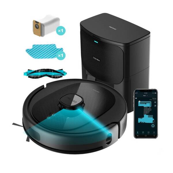 Robotický vysavač Cecotec Conga 8290 Immortal Ultra Power Home Genesis černý

