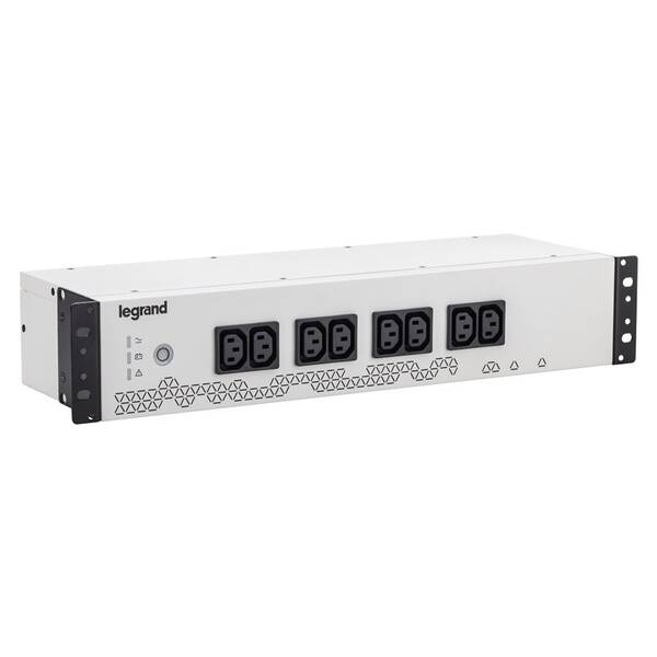 Záložní zdroj Legrand UPS Keor PDU 800VA/480W IEC, Off-Line, Rack 2U, výstup 8x IEC C13, USB 

