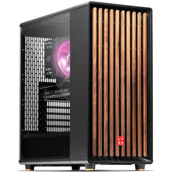Herní počítač Lynx Challenger + Norton 360 STANDARD 10 GB + VPN 1 uživatel/1 zařízení na 1 rok černý

