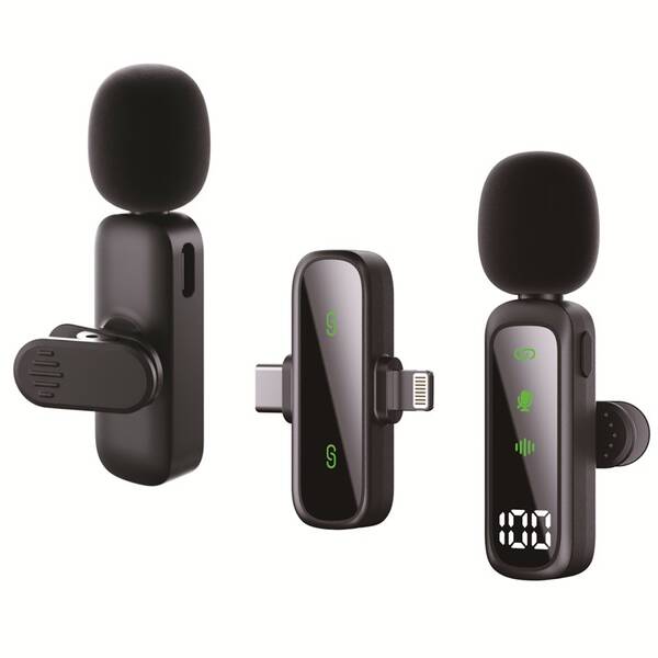 Mikrofon WG 2 in 1 Wireless Microphone PRO černý

