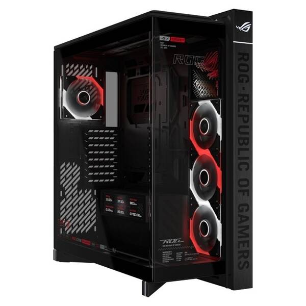 Case Asus ROG Cronox ARGB, TG Curve černá

