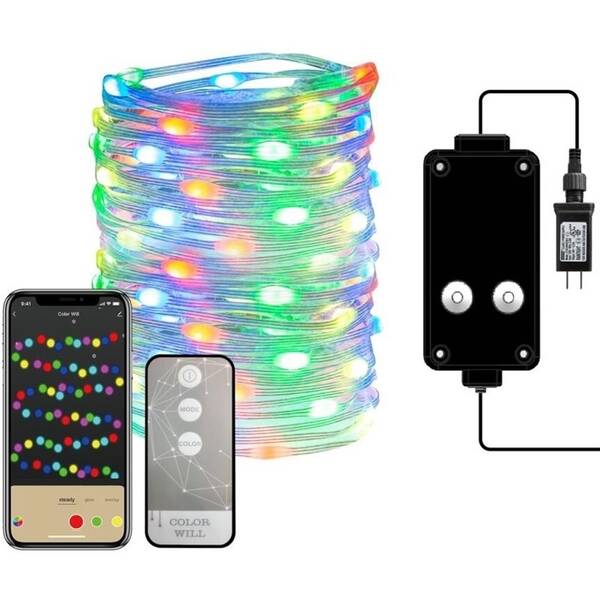 Vánoční osvětlení IMMAX NEO LITE SMART LED, RGB, WiFi, TUYA, 10m 

