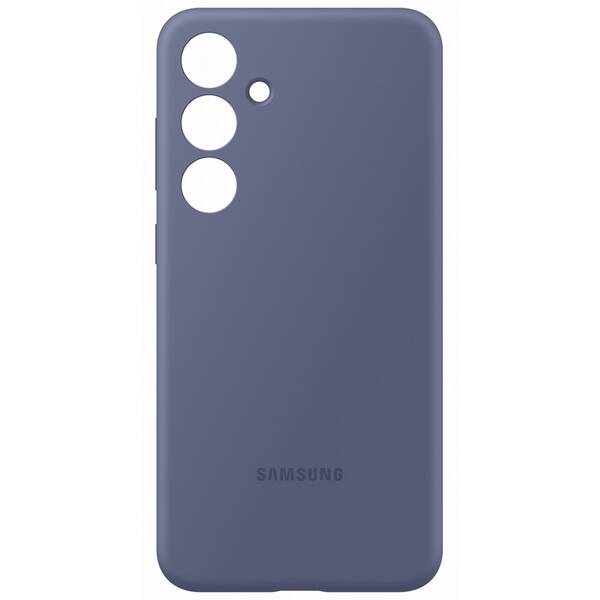 Kryt na mobil Samsung Silicone na Galaxy S24+ fialový

