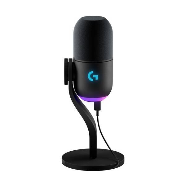 Mikrofon Logitech Yeti GX RGB s LIGHTSYNC černý

