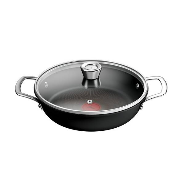Kastrol s poklicí Tefal G3348843, 24 cm černý

