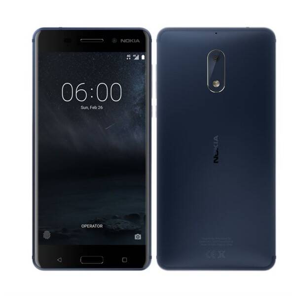 Mobilní telefon Nokia 6 Single SIM modrý


