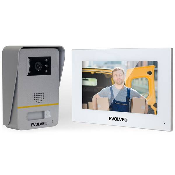 Dveřní videotelefon Evolveo DoorPhone AP1- 2 bílý

