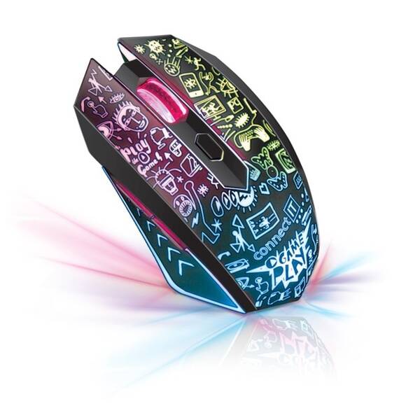 Myš Connect IT Doodle 2 Wireless černá barva
