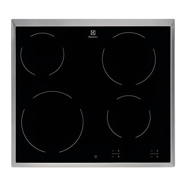 Sklokeramická varná deska Electrolux EHF6240XXK černá/nerez

