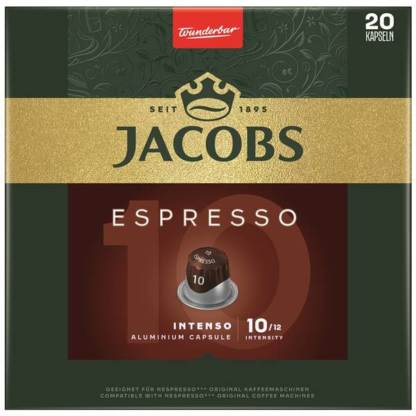 Kapsle pro espressa Jacobs Espresso intenzita 10  (20 ks) 

