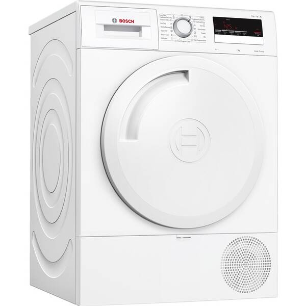 Sušička prádla Bosch WTR83V00BY bílá barva
