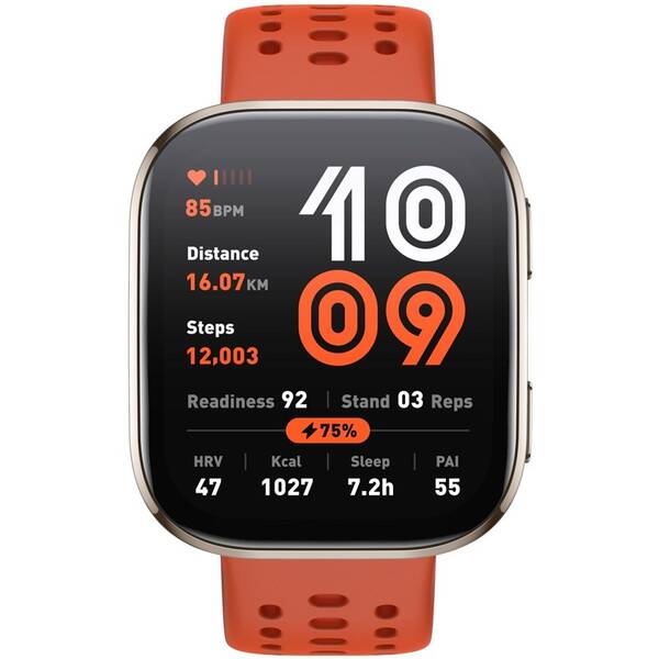 Chytré hodinky Amazfit Bip 6 červené

