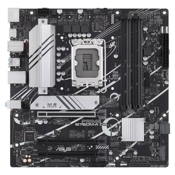 Základní deska Asus B760M-A D4-CSM černá


