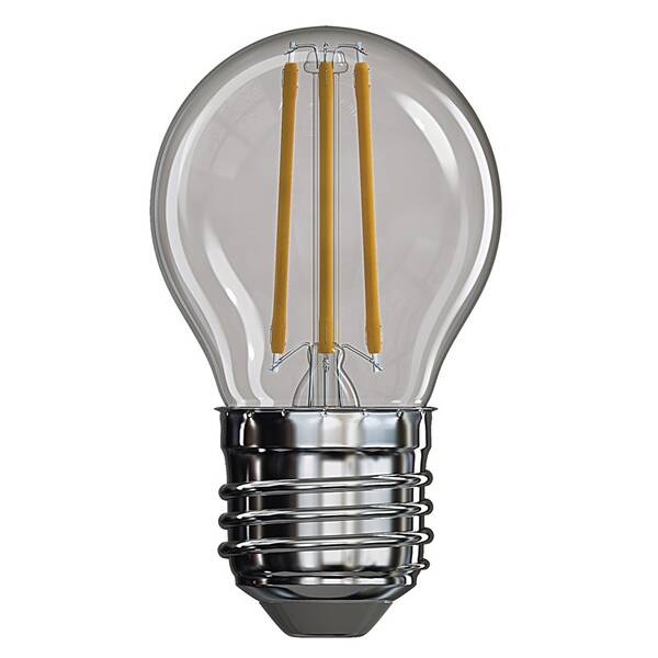Žárovka LED EMOS Filament Mini Globe, 3,4W, E27, neutrální bílá 

