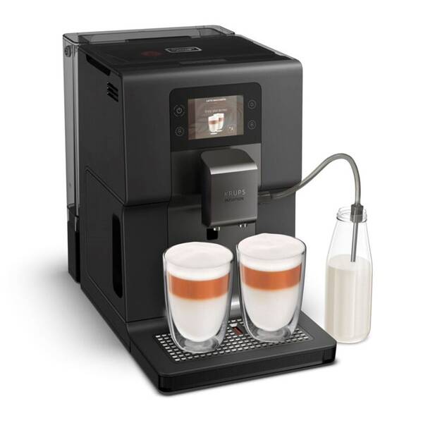 Automatický kávovar Krups EA875U10 šedý

