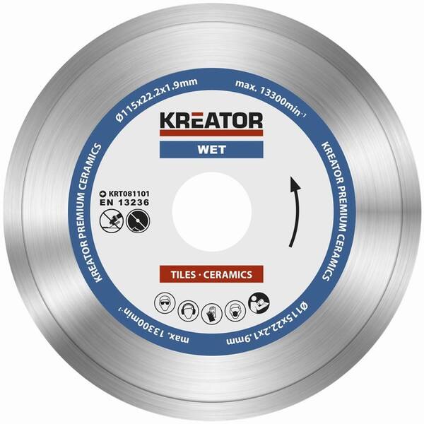 Kotouč diamantový Kreator KRT081101 (1ks) 

