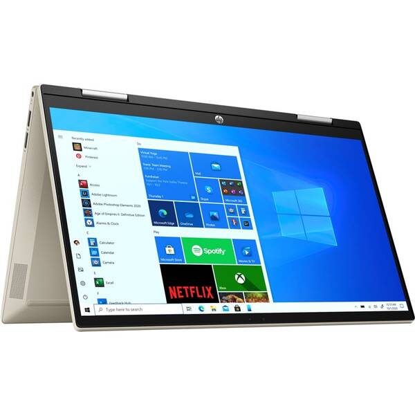 Notebook HP Pavilion x360 14-dy0603nc + Microsoft 365 pro jednotlivce zlatý

