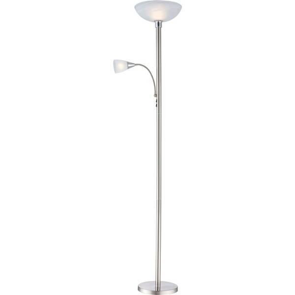 Stojací lampa GLOBO BLADE 58931LED stříbrná

