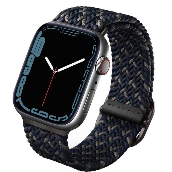 Řemínek Uniq Aspen Designer Edition na Apple Watch 42/44/45/49mm modrý

